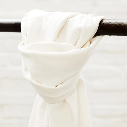 SOFT STRETCH TWILL In Bright White Von Meet Milk 1 SOFT STRETCH TWILL In Bright White Von Meet Milk