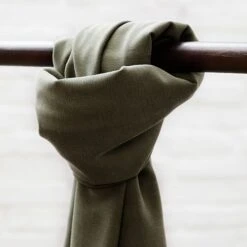 SOFT STRETCH TWILL In Khaki Von Meet Milk