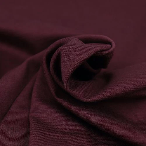 BASIC STRETCH JERSEY In Maroon Von Meet Milk 2 BASIC STRETCH JERSEY In Maroon Von Meet Milk – Bild 2