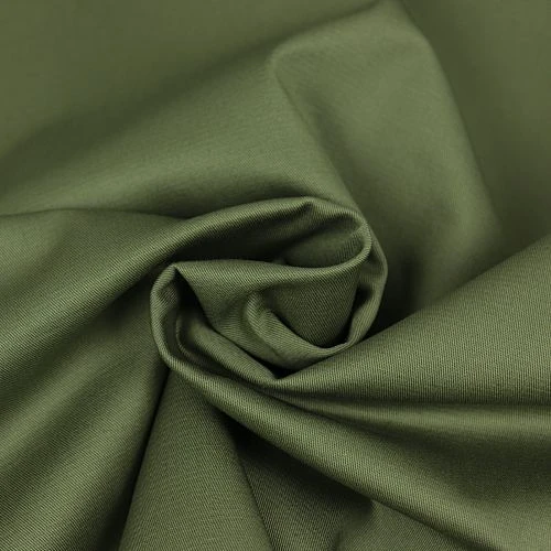 ORGANIC COTTON STRETCH TWILL In Olive Green Von Mind The MAKER 3 ORGANIC COTTON STRETCH TWILL In Olive Green Von Mind The MAKER – Bild 3