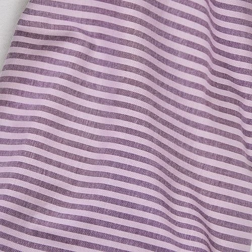 ORGANIC STRIPE COTTON In Plum/Lilac Von Mind The MAKER 2 ORGANIC STRIPE COTTON In Plum/Lilac Von Mind The MAKER – Bild 2