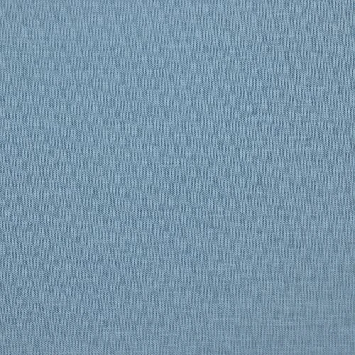 Organic Single Stretch Jersey In Faded Blue Von Mind The MAKER 2 Organic Single Stretch Jersey In Faded Blue Von Mind The MAKER – Bild 2