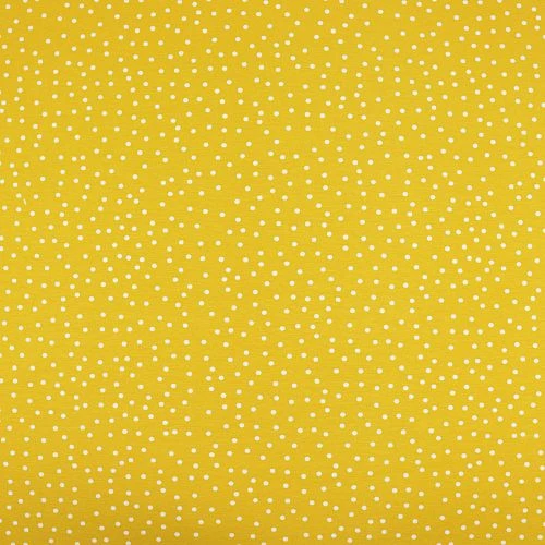 Bio Jersey Stoff Dotties Senfgelb Von Stoffonkel 3 Bio Jersey Stoff Dotties Senfgelb Von Stoffonkel – Bild 3