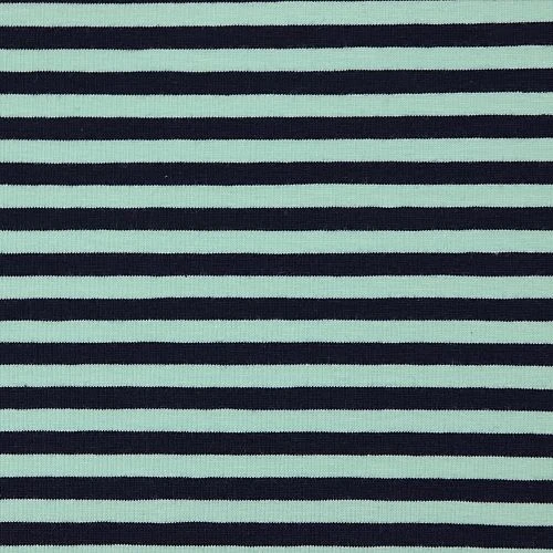 Bio Jersey Stoff Streifen Aqua Dark Ringeljersey Stoffonkel 3 Bio Jersey Stoff Streifen Aqua Dark Ringeljersey Stoffonkel – Bild 3