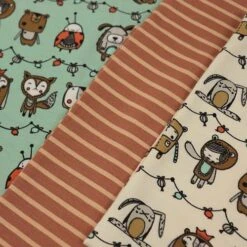 Bio Jersey Stoff Streifen Karamell Ringeljersey Stoffonkel -Angebote Stoffbiotop Store Stoff Streifen karamell Ringeljersey Stoffonkel Bio 407 2