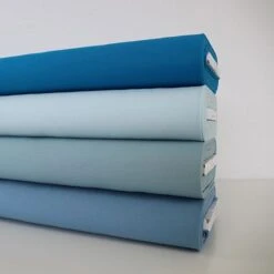 Bio Jersey Stoff Uni Eisblau -Angebote Stoffbiotop Store Stoff uni eisblau Bio Jersey 45 2