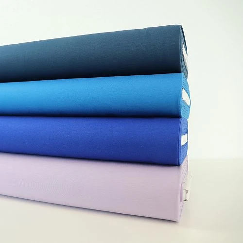 Bio Jersey Stoff Uni Indigo Blau 3 Bio Jersey Stoff Uni Indigo Blau – Bild 3