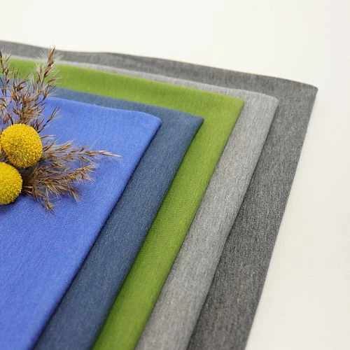 Bio Jersey Stoff Uni Indigo Blau Meliert 3 Bio Jersey Stoff Uni Indigo Blau Meliert – Bild 3