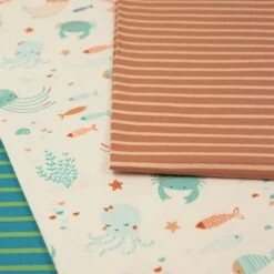 Bio Jersey Stoff Streifen Karamell Ringeljersey Stoffonkel -Angebote Stoffbiotop Store Streifen karamell Ringeljersey Stoffonkel Bio Jersey 407 3