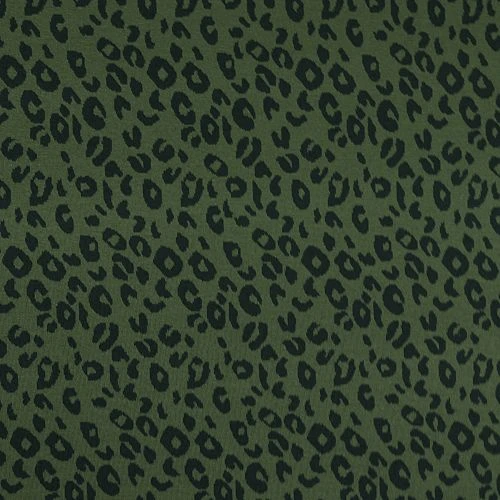 Bio Strickjacquard Leo In Khaki Von Stoffonkel 2 Bio Strickjacquard Leo In Khaki Von Stoffonkel – Bild 2