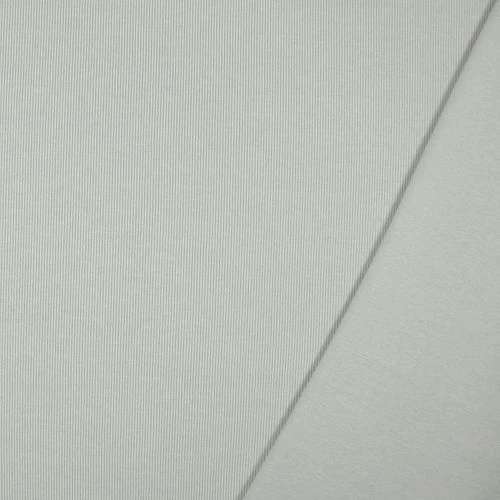 Bio Strickjacquard Rippenmuster Grau Weiß Von Stoffonkel 2 Bio Strickjacquard Rippenmuster Grau Weiß Von Stoffonkel – Bild 2