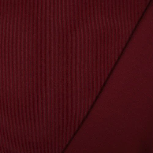 Bio Strickjacquard Rippenmuster Kirsche Von Stoffonkel 2 Bio Strickjacquard Rippenmuster Kirsche Von Stoffonkel – Bild 2