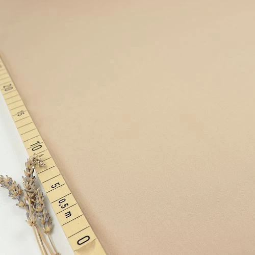 Uni Bio Popeline Candy Cotton In Beige Von Verhees 1 Uni Bio Popeline Candy Cotton In Beige Von Verhees