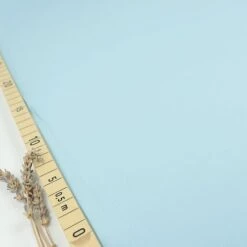 Uni Bio Popeline Candy Cotton In Light Blue Von Verhees