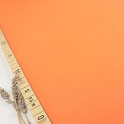 Uni Bio Popeline Candy Cotton In Orange Von Verhees