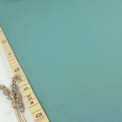 Uni Bio Popeline Candy Cotton In Dark Mint Von Verhees