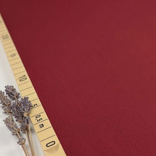 Uni Bio Popeline Candy Cotton In Rouge Von Verhees 1 Uni Bio Popeline Candy Cotton In Rouge Von Verhees