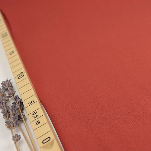 Uni Bio Popeline Candy Cotton In Brique Von Verhees 1 Uni Bio Popeline Candy Cotton In Brique Von Verhees