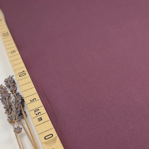 Uni Bio Popeline Candy Cotton In Aubergine Von Verhees 1 Uni Bio Popeline Candy Cotton In Aubergine Von Verhees