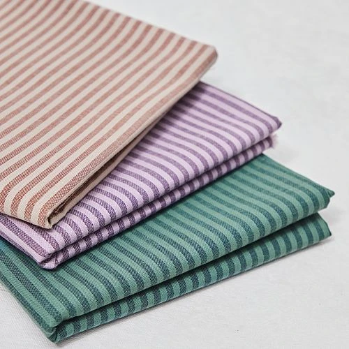 ORGANIC STRIPE COTTON In Plum/Lilac Von Mind The MAKER 4 ORGANIC STRIPE COTTON In Plum/Lilac Von Mind The MAKER – Bild 4