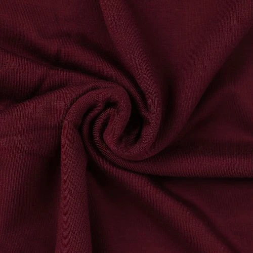 MicroModal® Jersey In Dunkel Bordeaux Von Fabrilogy 3 MicroModal® Jersey In Dunkel Bordeaux Von Fabrilogy – Bild 3