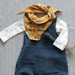 Bio Jersey Safari Animals In Ocker -Angebote Stoffbiotop Store in ocker Bio Jersey Safari Animals 1801 4