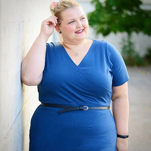 Bio Interlock Jersey Uni Indigo 5 Bio Interlock Jersey Uni Indigo – Bild 5