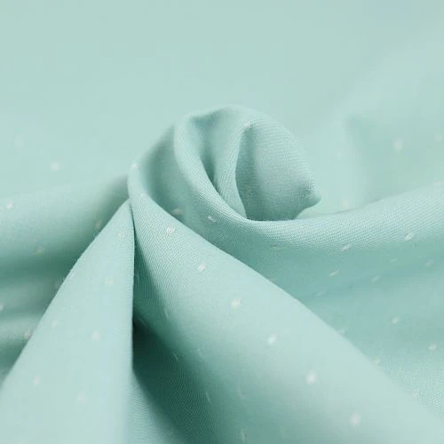 Bio Chambray Punkte Mintgrün Von Amandine Cha 4 Bio Chambray Punkte Mintgrün Von Amandine Cha – Bild 4