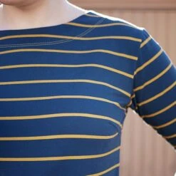 Bio Jersey Stoff Streifen Navy Ocker Streifenjersey 11 Bio Jersey Stoff Streifen Navy Ocker Streifenjersey -Angebote Stoffbiotop Store ocker Streifenjersey Bio Jersey Stoff Streifen 539 5