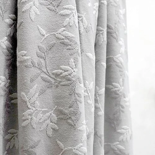 Bio Relief Strickjacquard Shiny Leaves Platin Von Stoffonkel 6 Bio Relief Strickjacquard Shiny Leaves Platin Von Stoffonkel – Bild 6