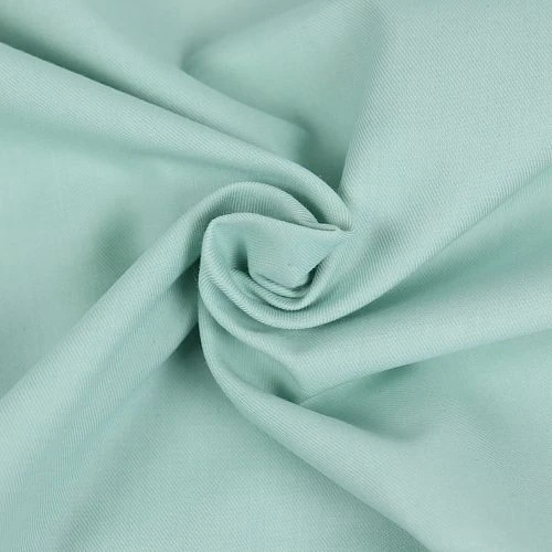 Bio Chambray Uni Mintgrün Von Amandine Cha 3 Bio Chambray Uni Mintgrün Von Amandine Cha – Bild 3