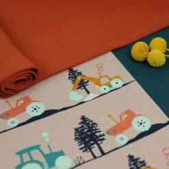 Bio Jersey Stoff Uni Petrol -Angebote Stoffbiotop Store uni petrol Bio Jersey Stoff 53 3