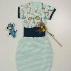 Bio Jersey Stoff Streifen Hellblau Vanille Ringeljersey Stoffonkel -Angebote Stoffbiotop Store vanille Ringeljersey Stoffonkel Bio Jersey Stoff 416 5